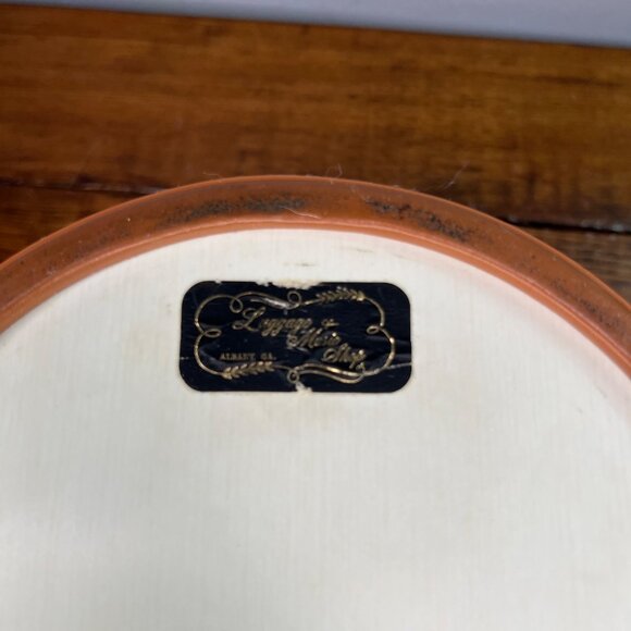 Vintage Kraftware Ice Bucket Brass Ring Handles Faux Leather Mid-Century Barware - Picture 9 of 12